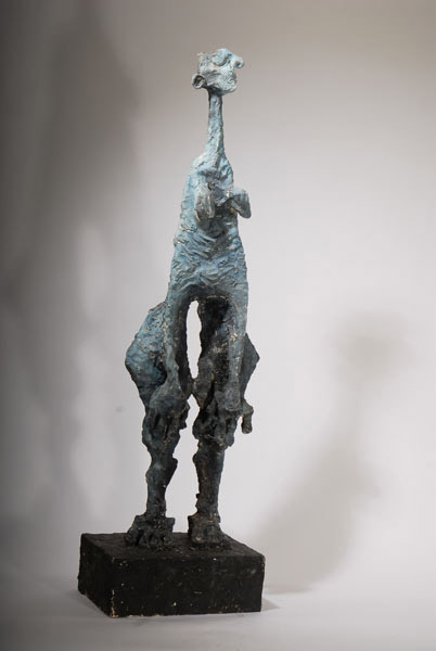 Blue Sculpture #1
